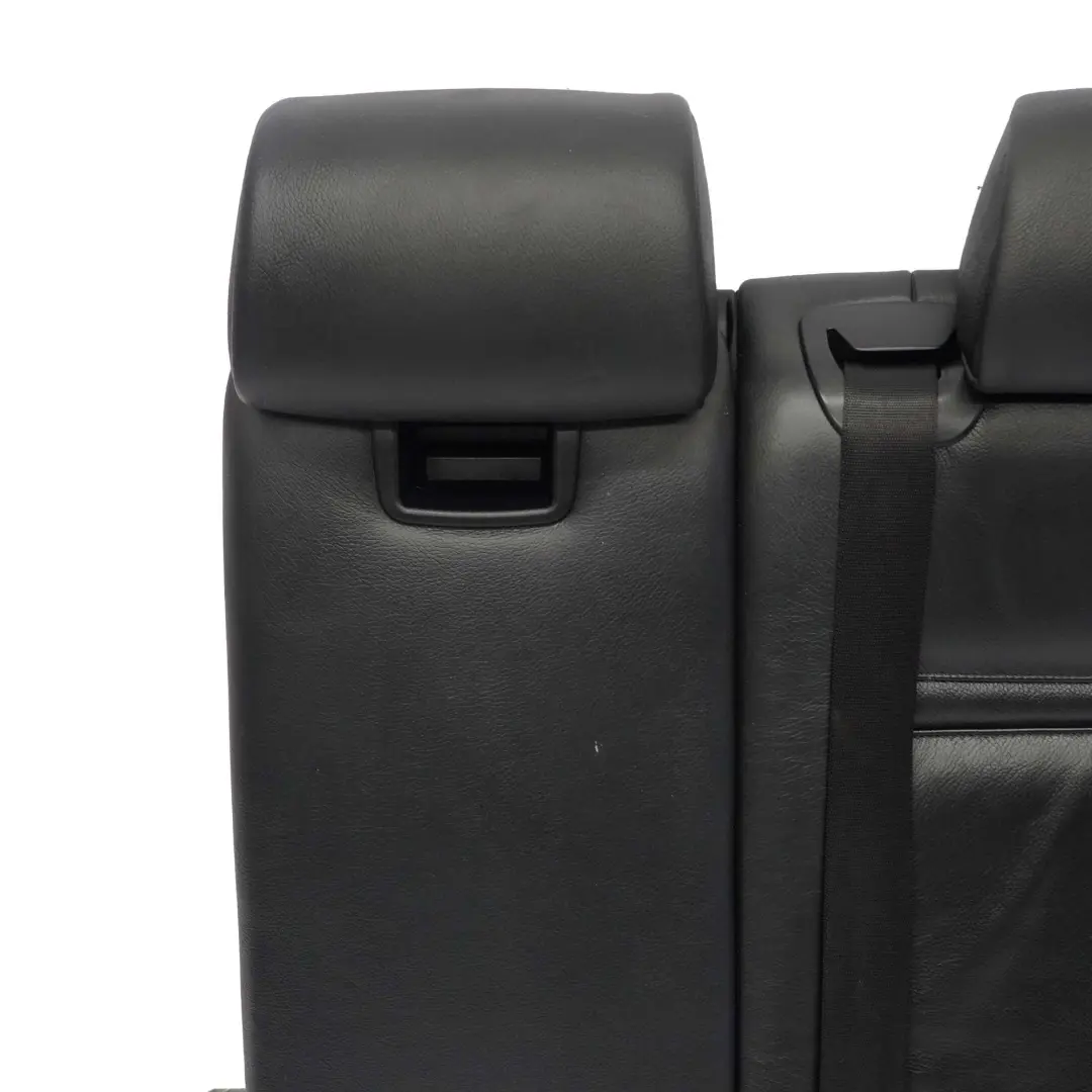 Backrest Rear Left N/S Armrest Cup Holder Black Leather Nevada to BMW X5 E70 Seat with Part number 7213792 BMW X5 E70 Seat Backrest Rear Left N/S Armrest Cup Holder Black Leather Nevada - SKU 7213792 - Part number 7213792