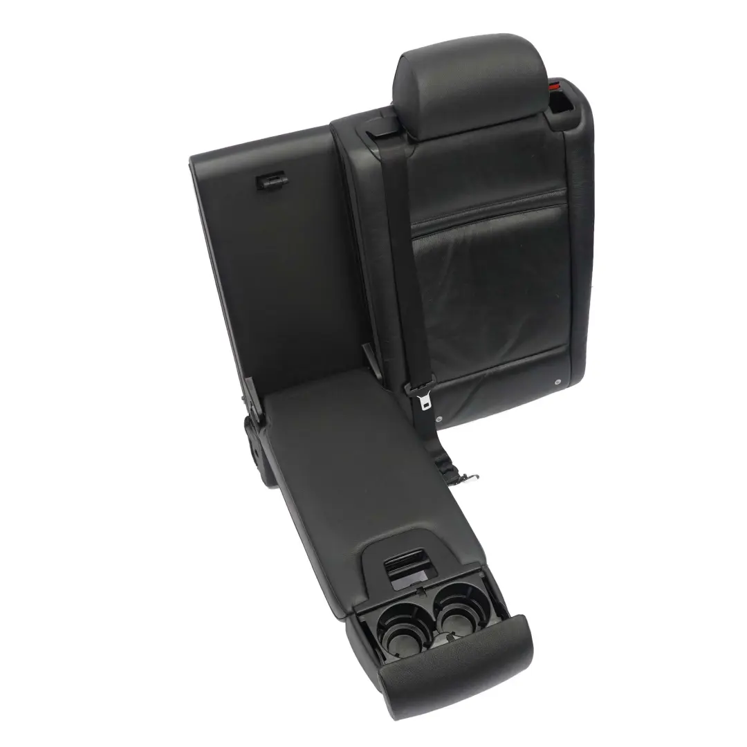 BMW X5 E70 Rücksitz Rückenlehne Bezug Links Leder Nevada Schwarz - SKU 7213792 - Teilenummer 7213792