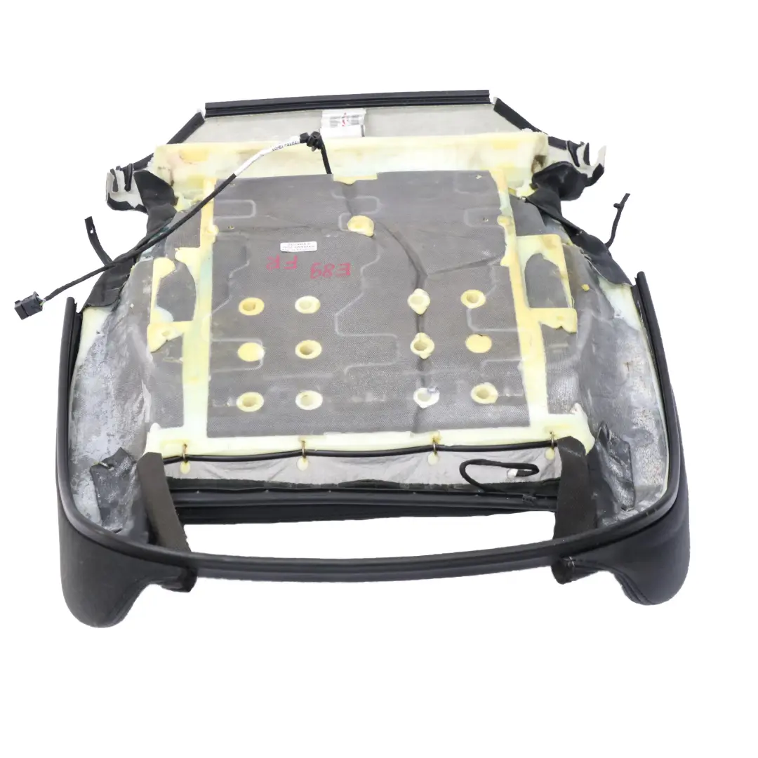  Housse de siège avant BMW Z4 E89 Roadster Sport chauffante droite Cuir Noir - SKU 7213944-1 - Numéro de pièce 7213944