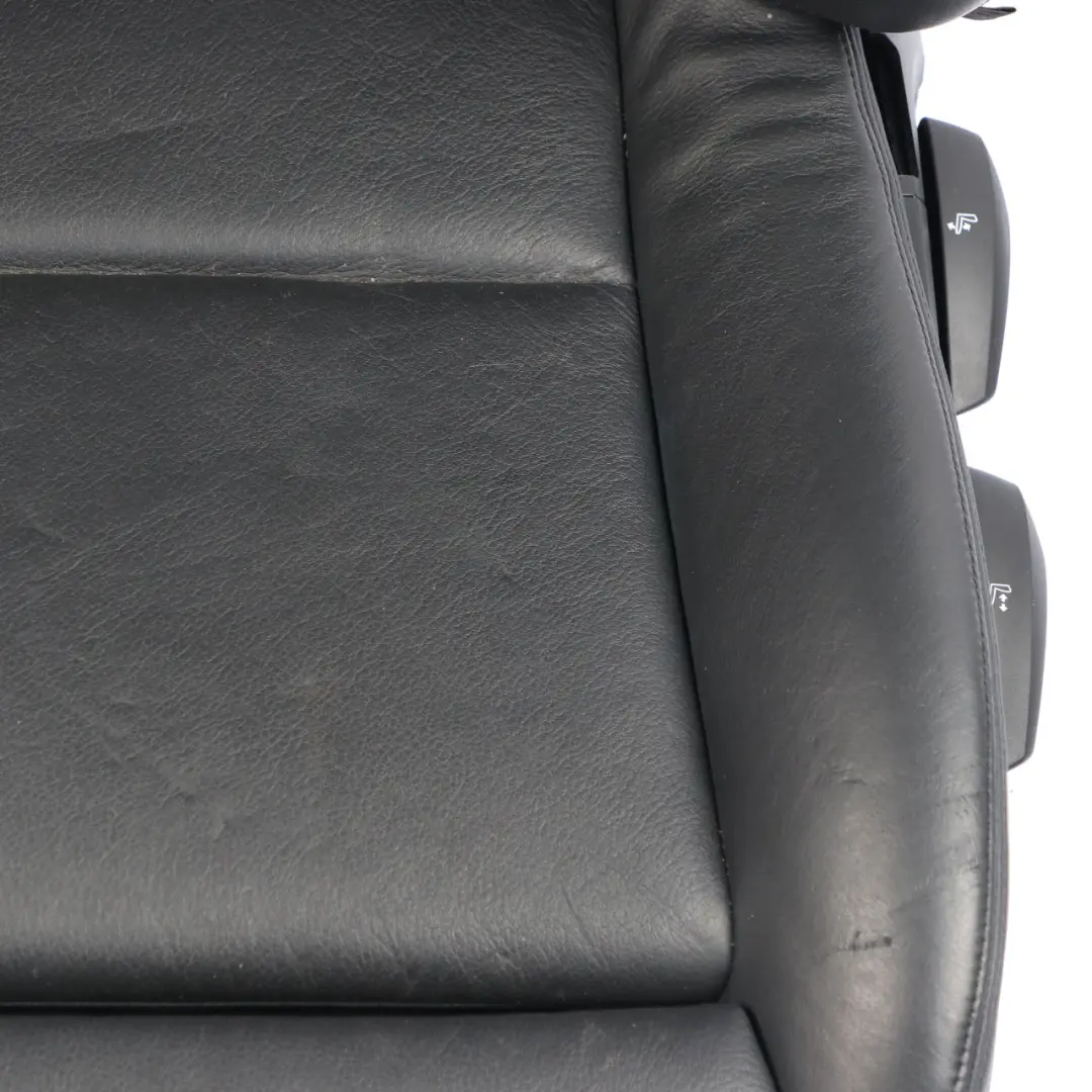 Sedile anteriore sportivo riscaldato sinistro pelle nera Kansas per BMW Z4 E89 con numero di parte 7213961 BMW Z4 E89 Sedile anteriore sportivo riscaldato sinistro pelle nera Kansas - SKU 7213961 - Numero di parte 7213961