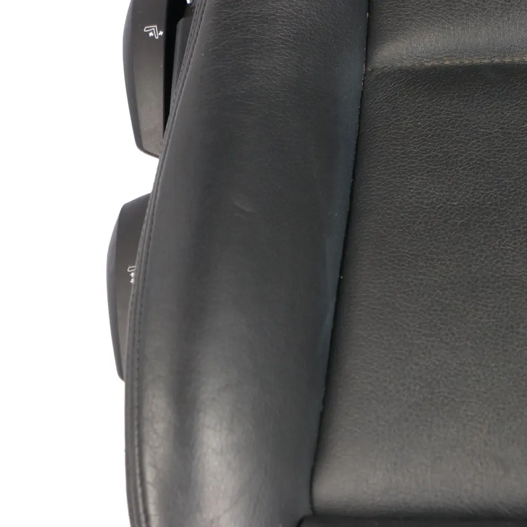 BMW Z4 E89 Fotel Prawy Przód Sport Grzany Czarna Skóra Kansas - SKU 7213962 - Numer Części 7213962