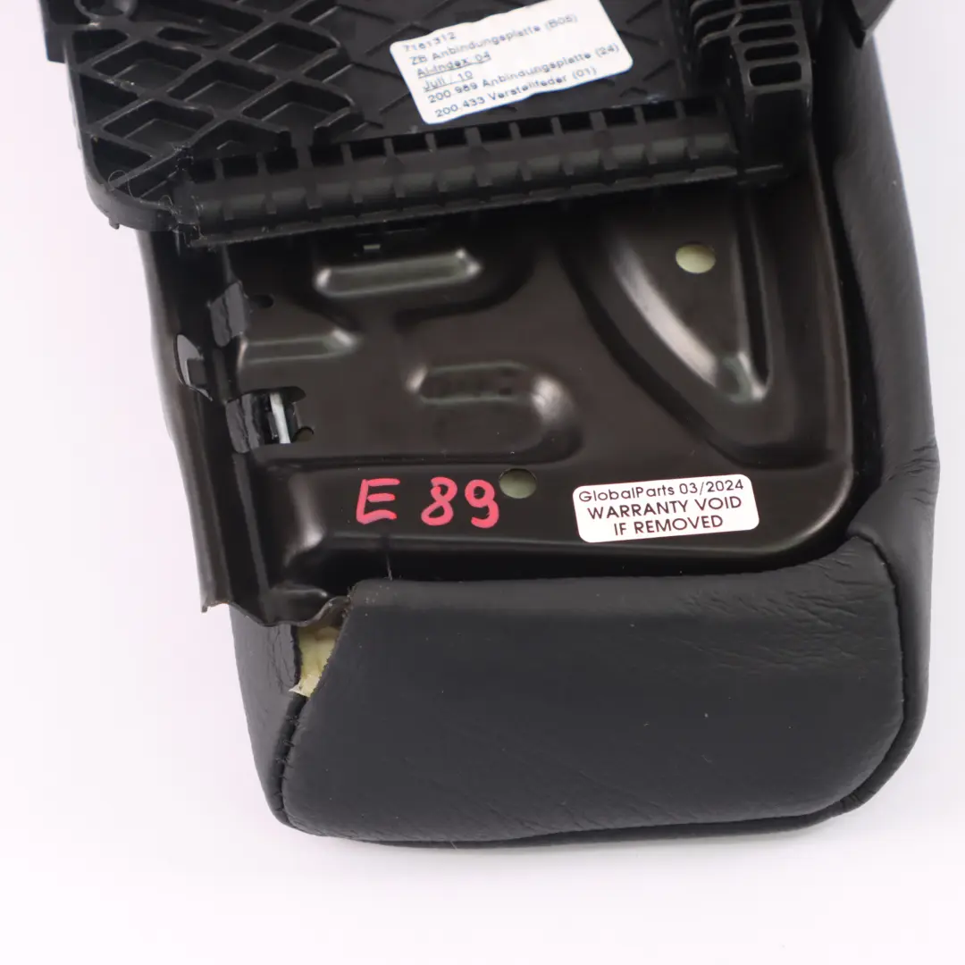 Podparcie Ud Fotela Podgrzewane Skóra Czarna do BMW Z4 E89 o numerze 7213989 BMW Z4 E89 Podparcie Ud Fotela Podgrzewane Skóra Czarna - SKU 7213989 - Numer Części 7213989