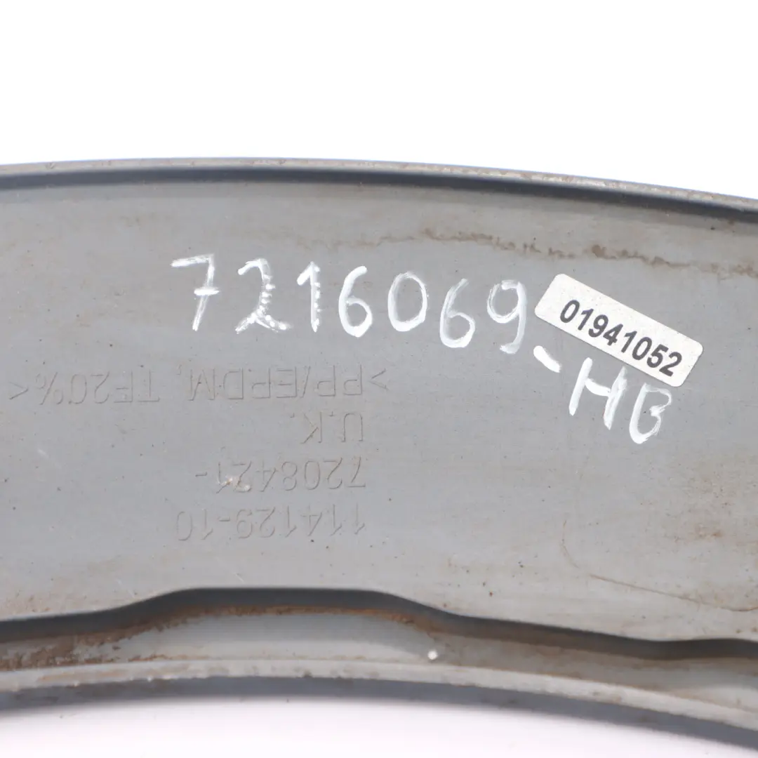 Mini R56 R57 Aerokit Tapacubos Trasero Izquierdo Azul Horizonte Metalizado - A93 - SKU 7216069-HB - Número de pieza 7216069