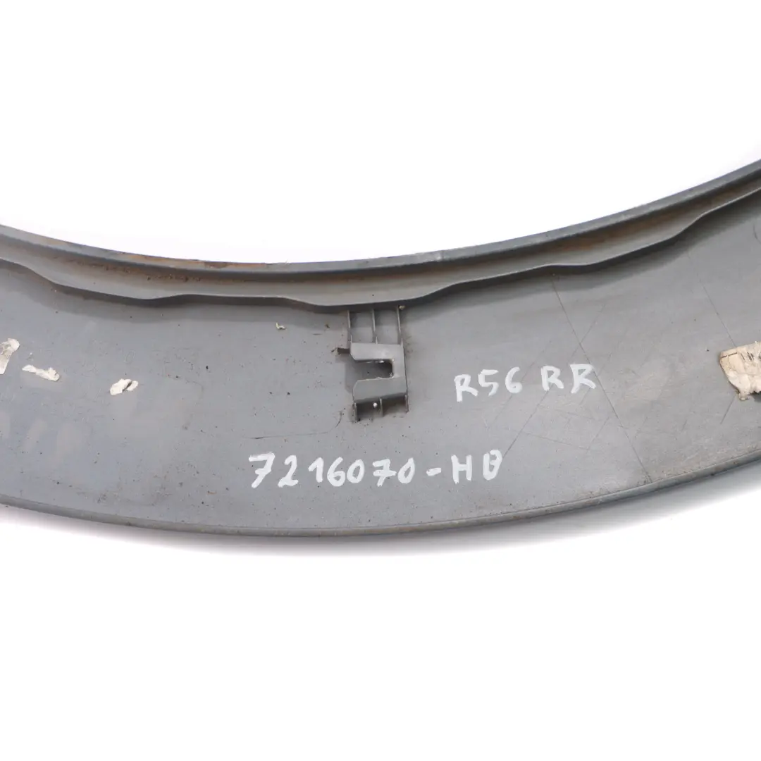 Mini R56 R57 LCI Osłona Listwa Nadkola Prawa Tylna Horizon Blue - A93 - SKU 7216070-HB - Numer Części 7216070