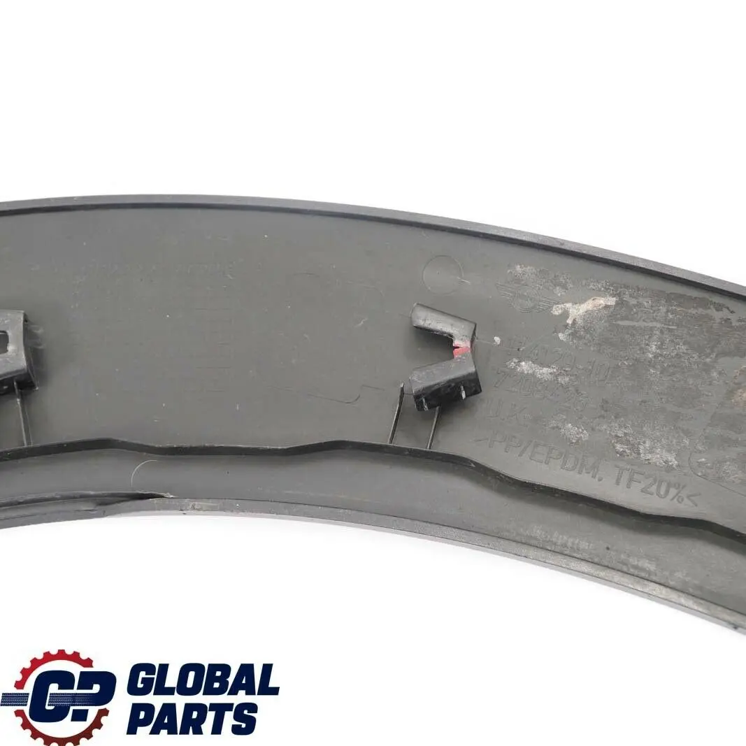 Aerokit Cover Wheel Arch Front Right O/S Astro Black - A25 to Mini R56 R57 with Part number 7216072 Mini R56 R57 Aerokit Cover Wheel Arch Front Right O/S Astro Black - A25 - SKU 7216072-ASB - Part number 7216072