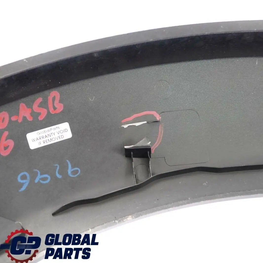 Aerokit Cover Wheel Arch Front Right O/S Astro Black - A25 to Mini R56 R57 with Part number 7216072 Mini R56 R57 Aerokit Cover Wheel Arch Front Right O/S Astro Black - A25 - SKU 7216072-ASB - Part number 7216072