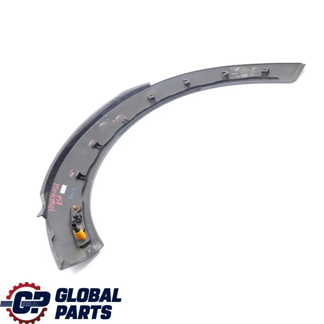 Aerokit Cover Wheel Arch Front Right O/S Astro Black - A25 to Mini R56 R57 with Part number 7216072 Mini R56 R57 Aerokit Cover Wheel Arch Front Right O/S Astro Black - A25 - SKU 7216072-ASB - Part number 7216072