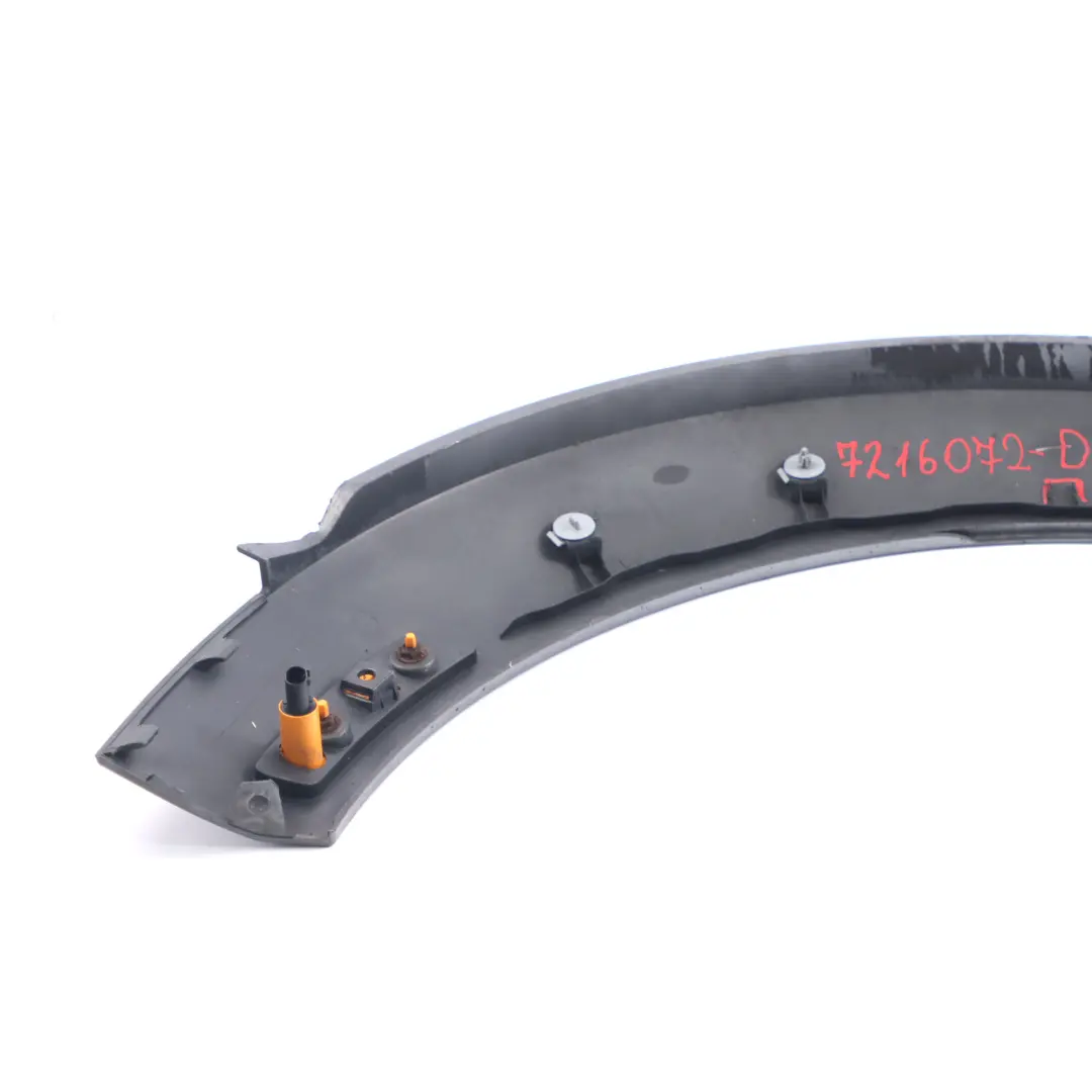 Mini R56 R57 LCI Garniture d'aile avant droite Dark Silver Metallic - 871 - SKU 7216072-DS - Numéro de pièce 7216072
