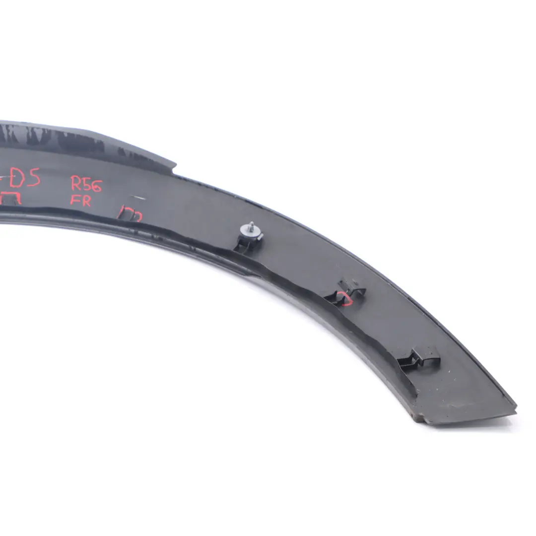 Mini R56 R57 LCI Garniture d'aile avant droite Dark Silver Metallic - 871 - SKU 7216072-DS - Numéro de pièce 7216072