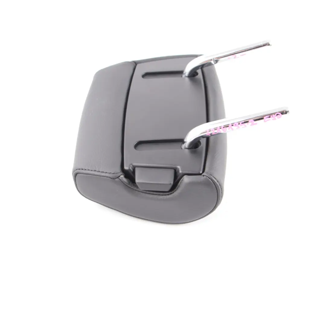 BMW E90 E91 Respaldo Asiento Trasero Reposacabezas Medio Cuero Negro - SKU 7216195-2 - Número de pieza 7216195