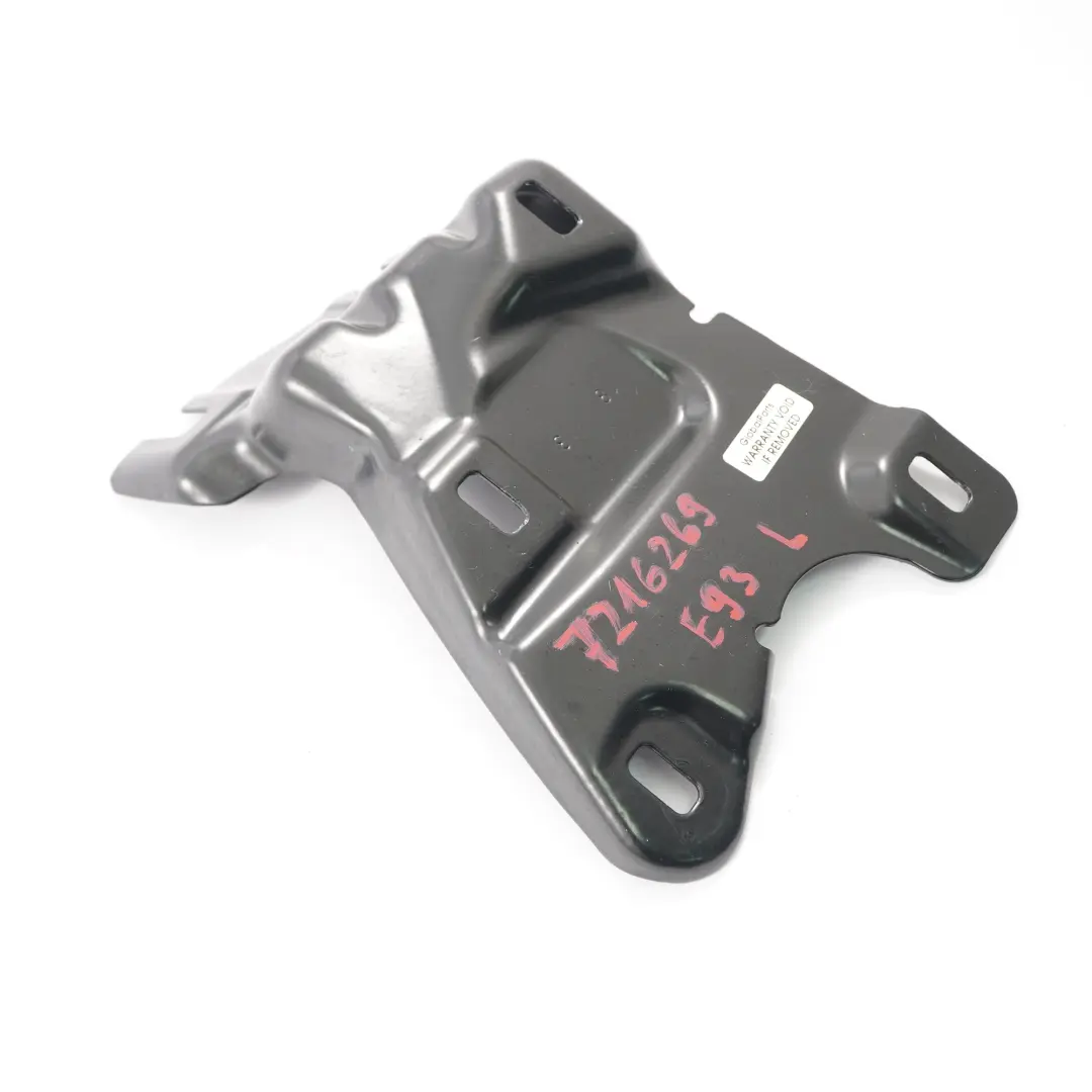 BMW E93 LCI Support de compartiment gauche Support supérieur pliable - SKU 7216269 - Numéro de pièce 7216269
