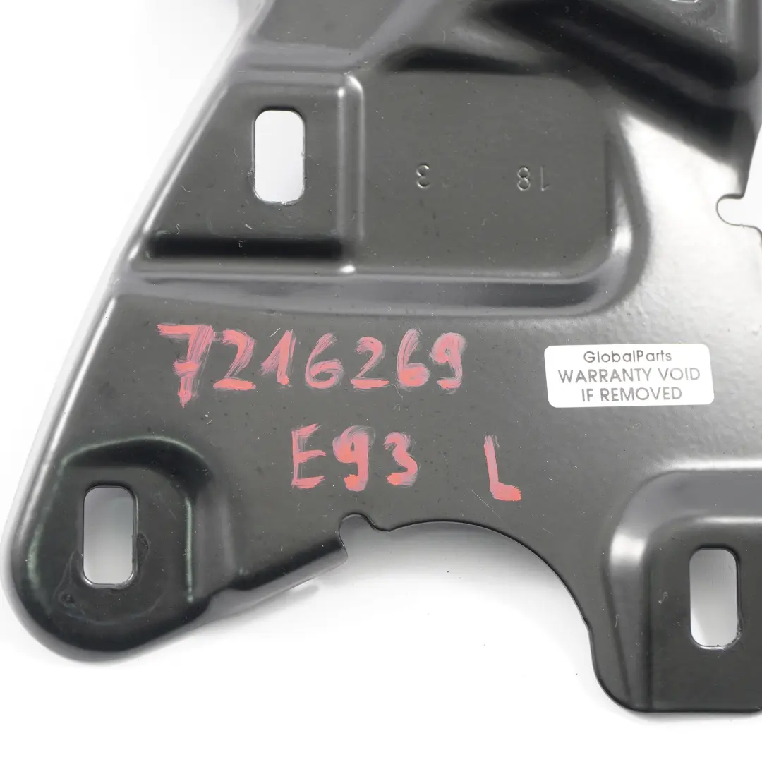 BMW E93 LCI Klappbare obere Halterung Ablagefachhalterung Links - SKU 7216269 - Teilenummer 7216269