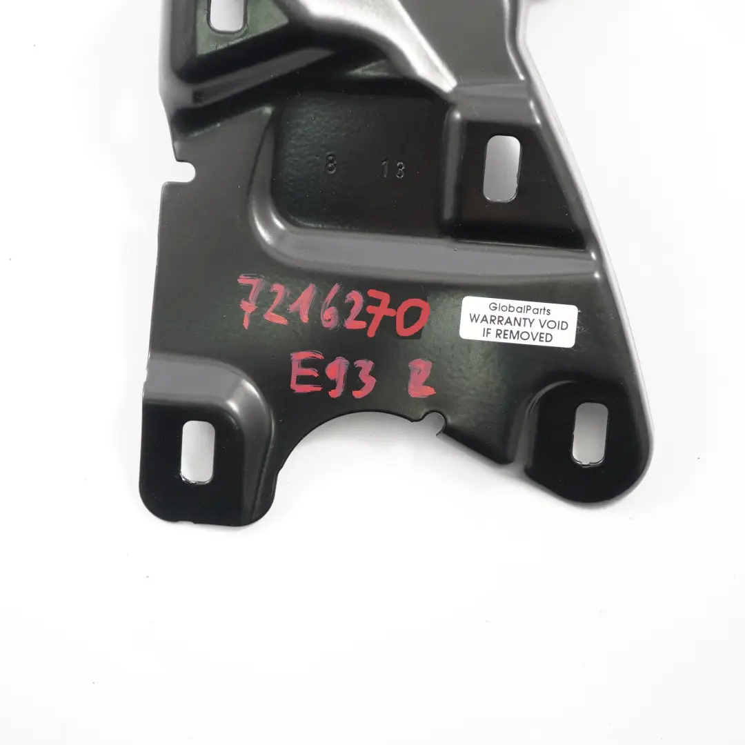 Folding Top Mount BMW E93 LCI Compartment Holder Bracket Right O/S to with Part number 7216270 Folding Top Mount BMW E93 LCI Compartment Holder Bracket Right O/S - SKU 7216270 - Part number 7216270