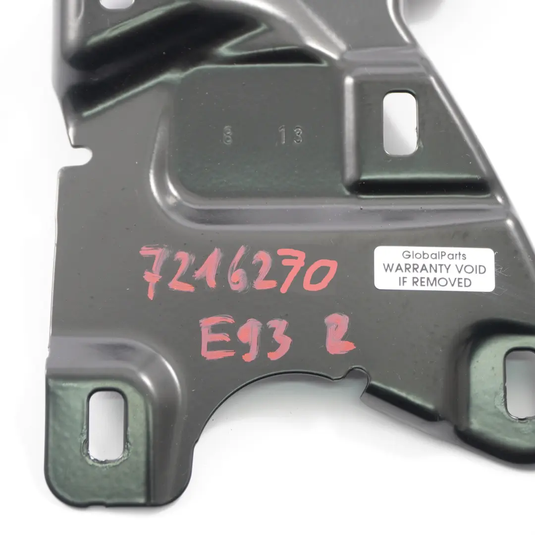 Staffa portaoggetti superiore pieghevole BMW E93 LCI sinistra per con numero di parte 7216270 Staffa portaoggetti superiore pieghevole BMW E93 LCI sinistra - SKU 7216270 - Numero di parte 7216270