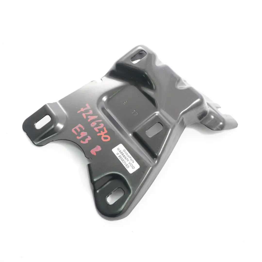 Folding Top Mount BMW E93 LCI Compartment Holder Bracket Right O/S to with Part number 7216270 Folding Top Mount BMW E93 LCI Compartment Holder Bracket Right O/S - SKU 7216270 - Part number 7216270