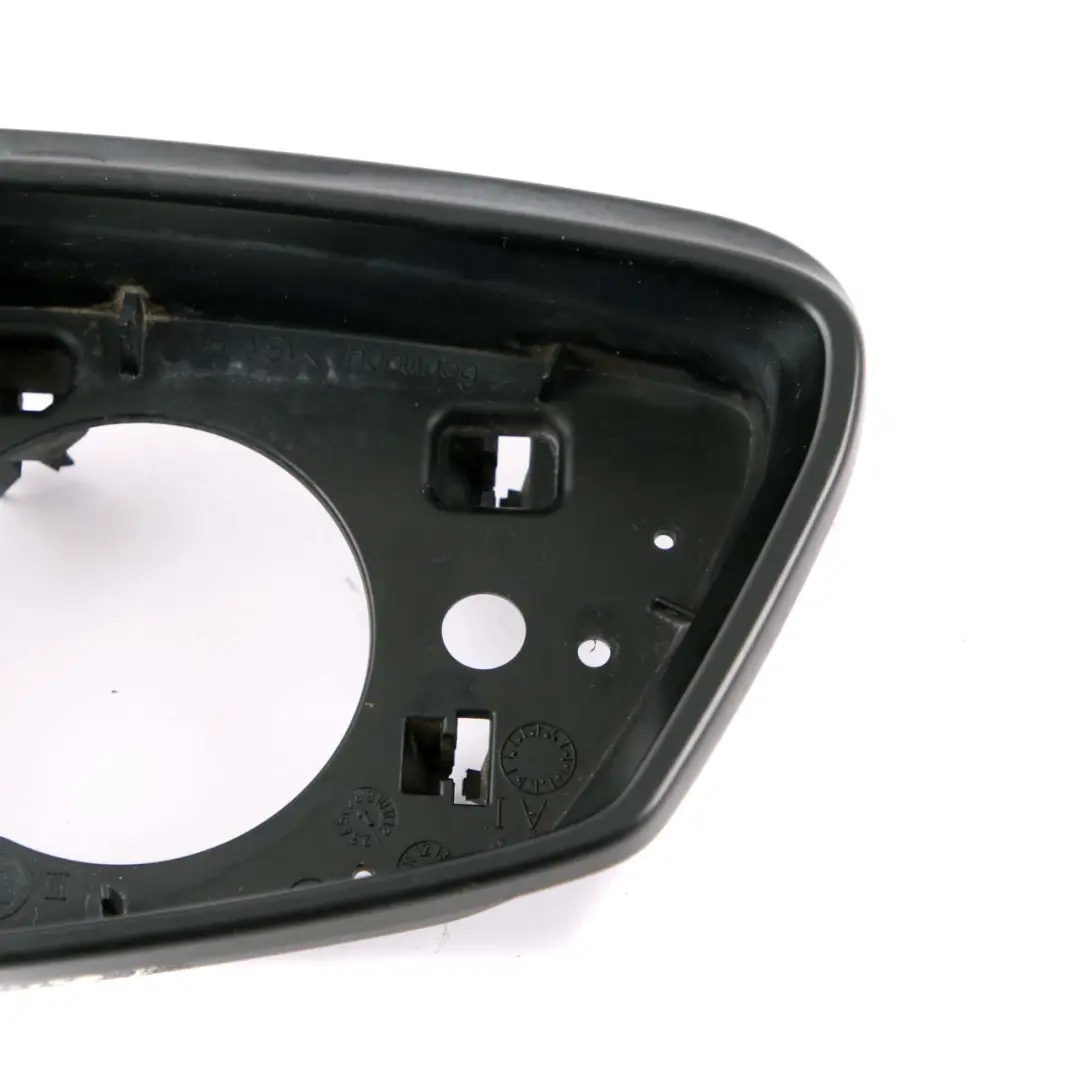 Wing Espejo Anillo de Soporte Marco Izquierdo Exterior Negro para BMW F10 F11 con número de pieza 7216367 BMW F10 F11 Wing Espejo Anillo de Soporte Marco Izquierdo Exterior Negro - SKU 7216367 - Número de pieza 7216367