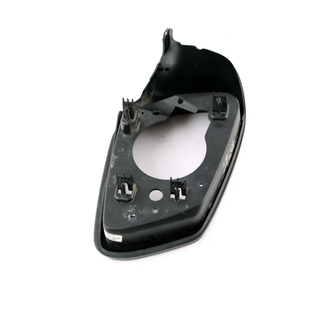 Wing Espejo Anillo de Soporte Marco Izquierdo Exterior Negro para BMW F10 F11 con número de pieza 7216367 BMW F10 F11 Wing Espejo Anillo de Soporte Marco Izquierdo Exterior Negro - SKU 7216367 - Número de pieza 7216367