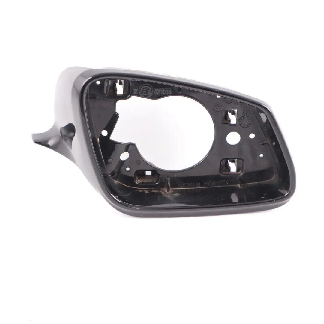 Wing Mirror Frame BMW F10 F11 High Gloss Ring Cover Trim Right O/S to with Part number 7216368 Wing Mirror Frame BMW F10 F11 High Gloss Ring Cover Trim Right O/S - SKU 7216368 - Part number 7216368