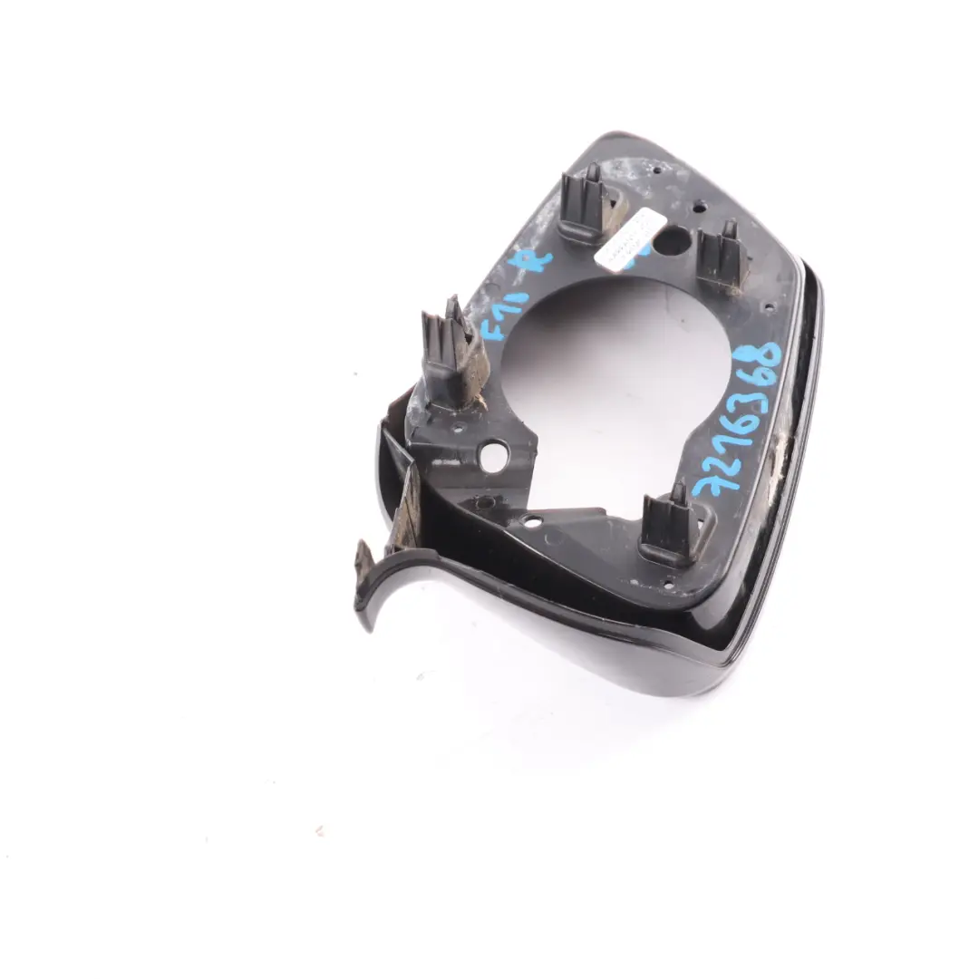 Wing Mirror Frame BMW F10 F11 High Gloss Ring Cover Trim Right O/S to with Part number 7216368 Wing Mirror Frame BMW F10 F11 High Gloss Ring Cover Trim Right O/S - SKU 7216368 - Part number 7216368