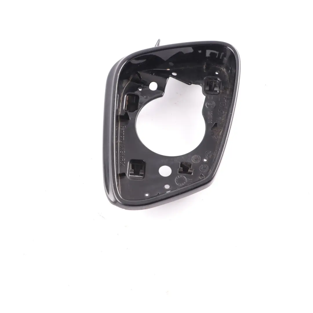 Wing Mirror Frame BMW F10 F11 High Gloss Ring Cover Trim Right O/S to with Part number 7216368 Wing Mirror Frame BMW F10 F11 High Gloss Ring Cover Trim Right O/S - SKU 7216368 - Part number 7216368
