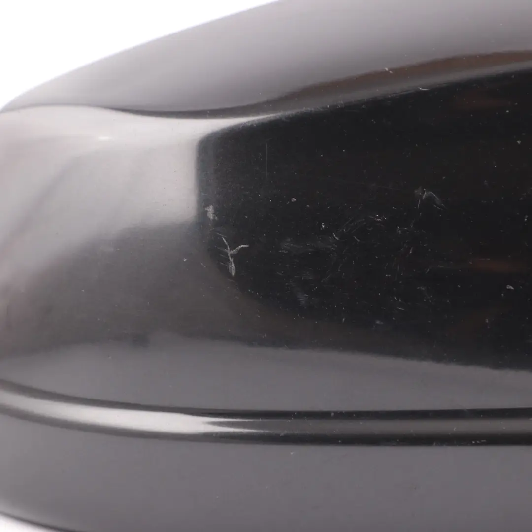 BMW F10 F11 Wing Espejo Cubierta Tapa Izquierda Negro Zafiro Metálico 475 - SKU 7216370-BS - Número de pieza 7216370