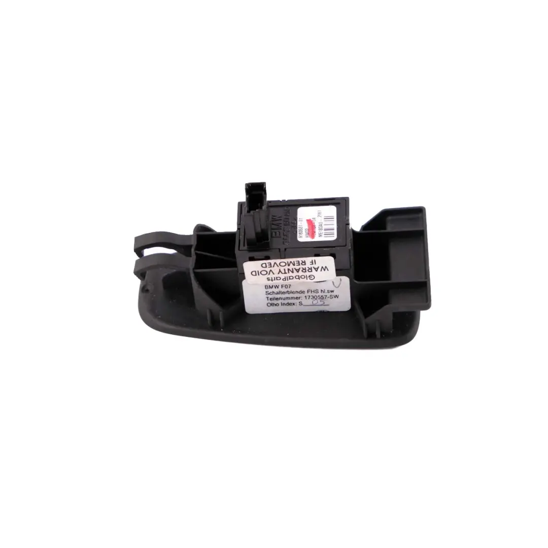BMW F07 GT Rear Left Right Door Card Window Lifter Button Switch Trim Cover - SKU 7216775 - Numéro de pièce 7216775