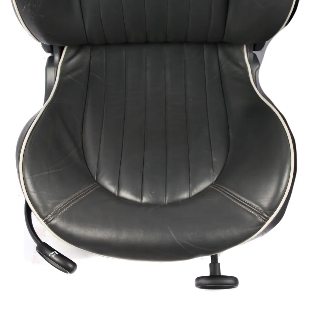 Leather Seats Mini R52 Sport English Side Walk Panther Black Front Rear Seat to with Part number 7216906 Leather Seats Mini R52 Sport English Side Walk Panther Black Front Rear Seat - SKU 7216906-1 - Part number 7216906
