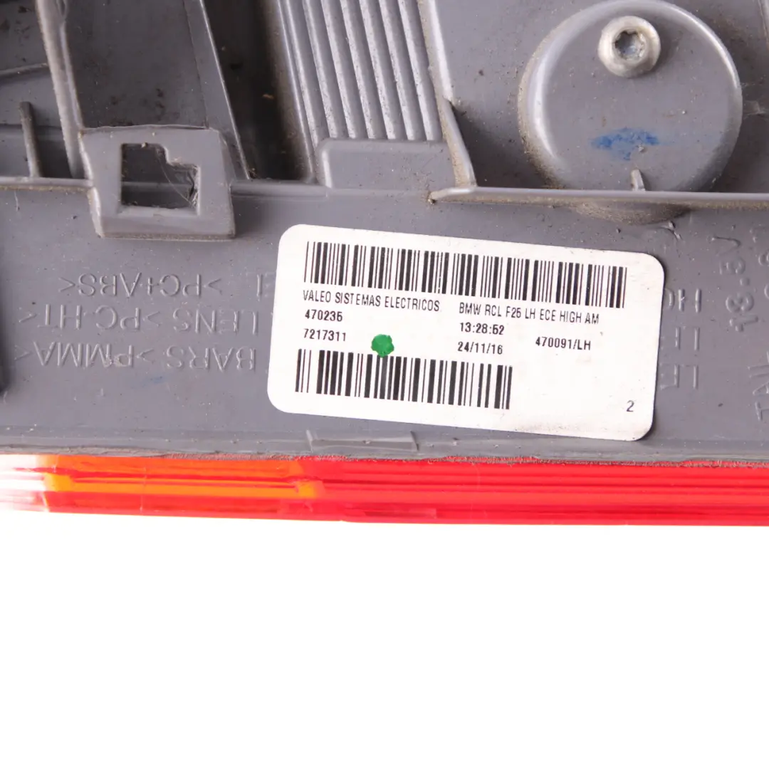 Rear Light BMW X3 F25 LED Lamp Trim In The Side Panel Left N/S - SKU 7217311 - Part number 7217311