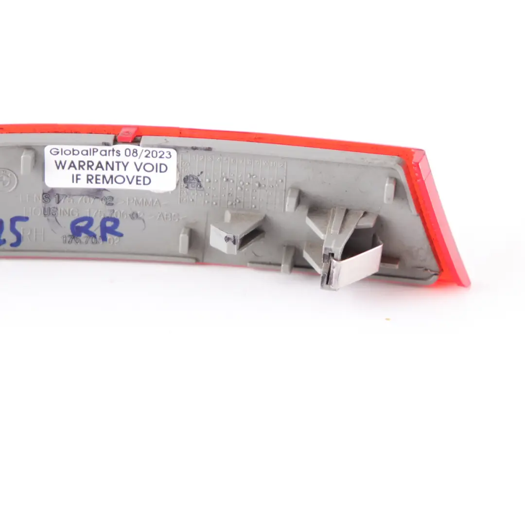 Lamp Reflector Rear Right O/S Bumper Trim Reflection Red to BMW X3 F25 with Part number 7217316 BMW X3 F25 Lamp Reflector Rear Right O/S Bumper Trim Reflection Red - SKU 7217316-1 - Part number 7217316