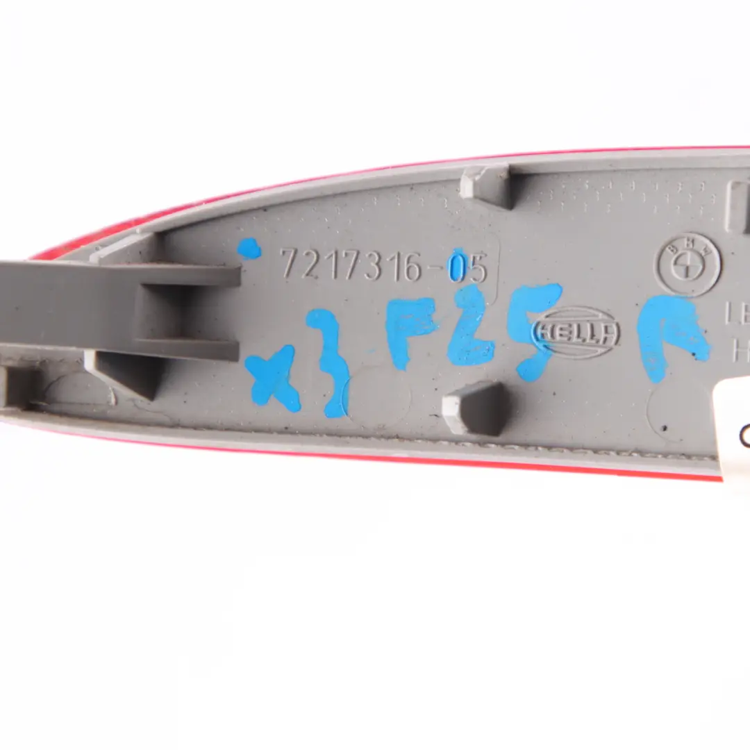 Lamp Reflector Rear Right Bumper Trim Reflection Red BMW F25 - SKU 7217316 - Part number 7217316