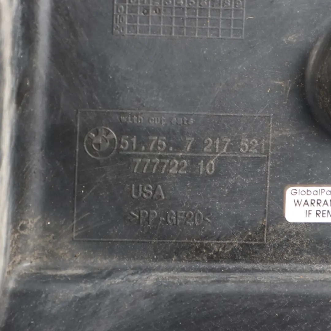  Underfloor Panel BMW X5 E70 30dX Undertray Holder Panelling Cover - SKU 7217521 - Part number 7217521