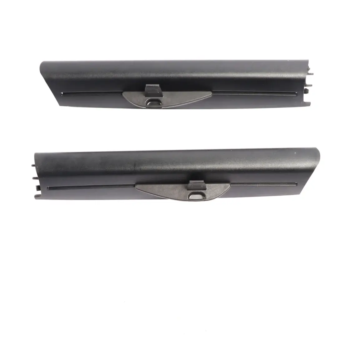 Door Card Rear Left Right Roller Blinds Lining Trim Set Black Leather to BMW E90 with Part number 7217587 BMW E90 Door Card Rear Left Right Roller Blinds Lining Trim Set Black Leather - SKU 7217587-1 - Part number 7217587