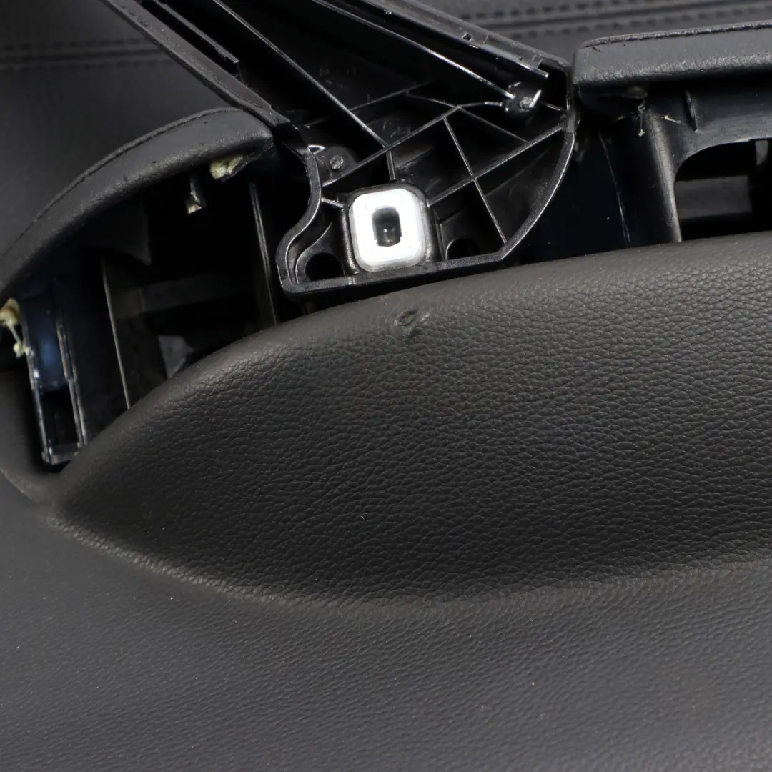 BMW E90 Door Card Rear Left Right Roller Blinds Lining Trim Set Black Leather - SKU 7217587-1 - Part number 7217587