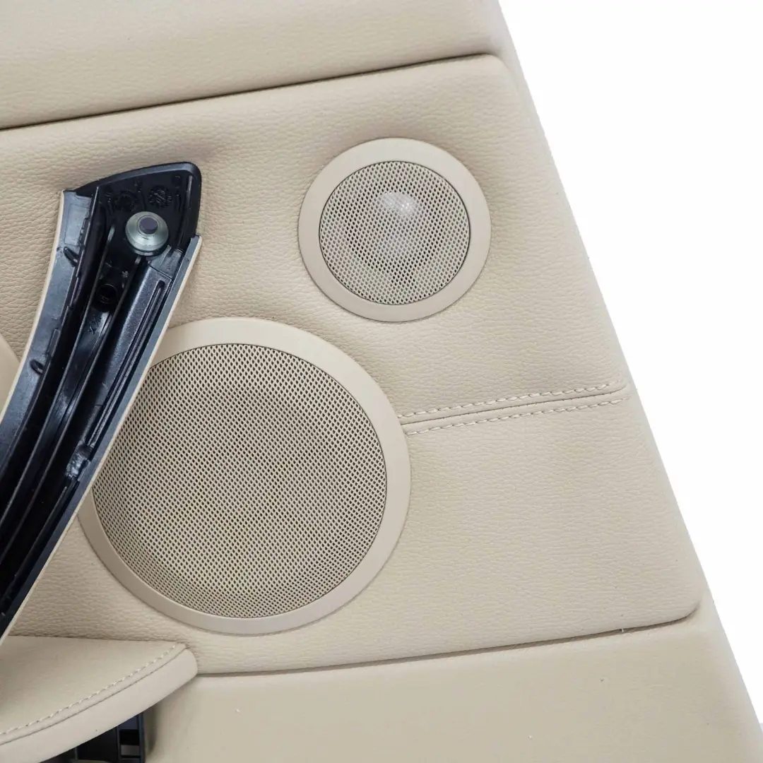 BMW E91 Tür Karte hinten links Panel Abdeckung Trim Leder Dakota Beige - SKU 7217599 - Teilenummer 7217599