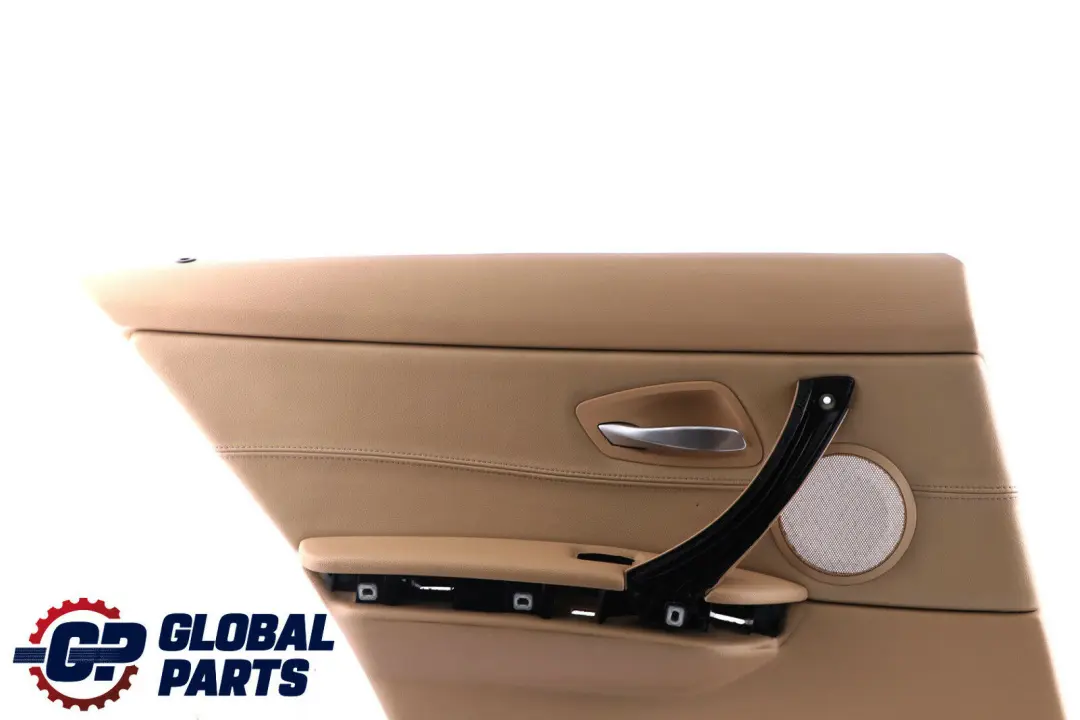 BMW 3 Series E91 Touring Rear Left N/S Door Card Leather Beige Trim Panel - SKU 7217615 - Part number 7217615