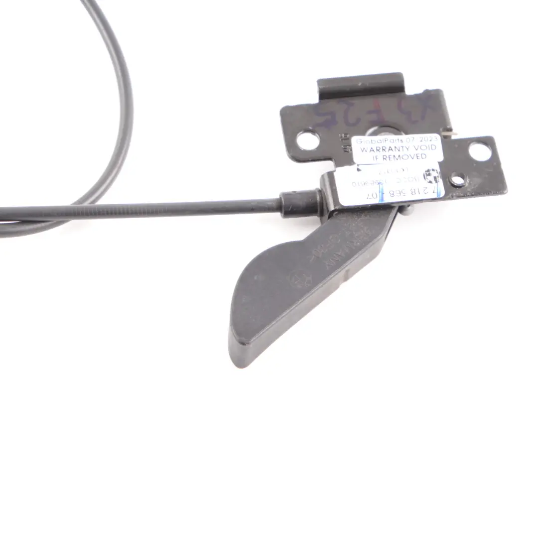 BMW X3 F25 X4 F26 Capó Cable de Liberación del Capó - SKU 7218568 - Número de pieza 7218568
