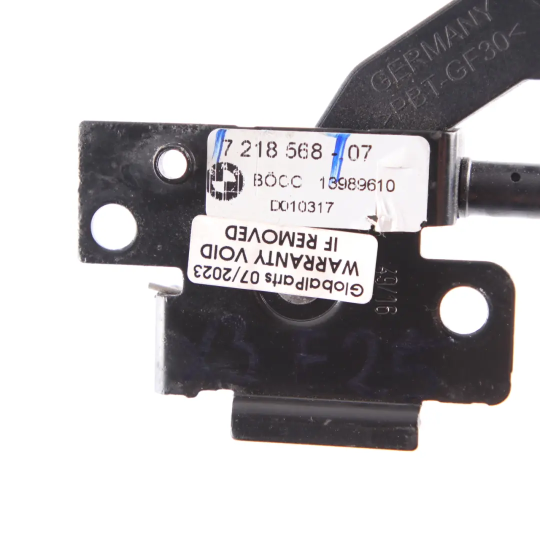 Câble de la tringlerie de déverrouillage du capot pour BMW X3 F25 X4 F26 à propos du numéro de pièce 7218568 BMW X3 F25 X4 F26 Câble de la tringlerie de déverrouillage du capot - SKU 7218568 - Numéro de pièce 7218568