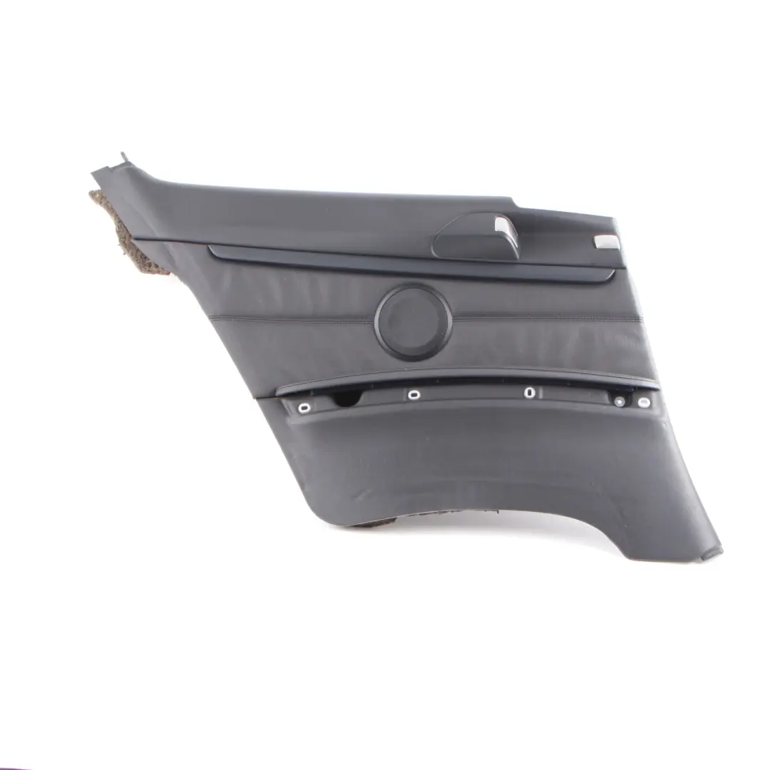Left N/S Lateral Trim Panel Lining Black Leather to BMW E92 Coupe Rear with Part number 7218819 BMW E92 Coupe Rear Left N/S Lateral Trim Panel Lining Black Leather - SKU 7218819-1 - Part number 7218819