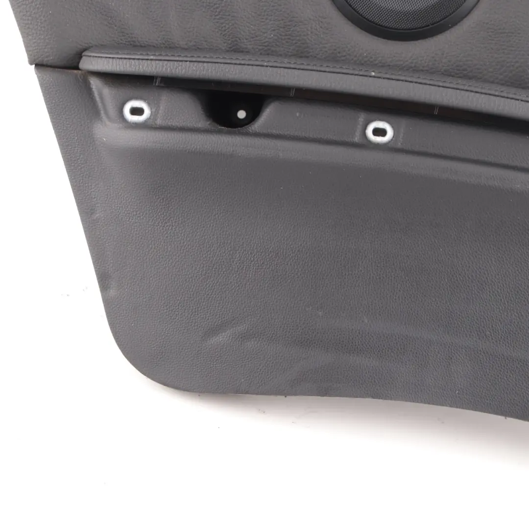 BMW E92 Coupe Rear Left N/S Lateral Trim Panel Lining Black Leather - SKU 7218819-1 - Part number 7218819