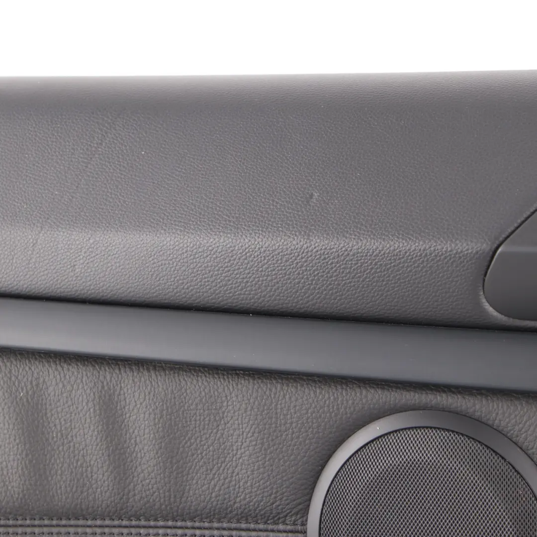 Left N/S Lateral Trim Panel Lining Black Leather to BMW E92 Coupe Rear with Part number 7218819 BMW E92 Coupe Rear Left N/S Lateral Trim Panel Lining Black Leather - SKU 7218819-1 - Part number 7218819