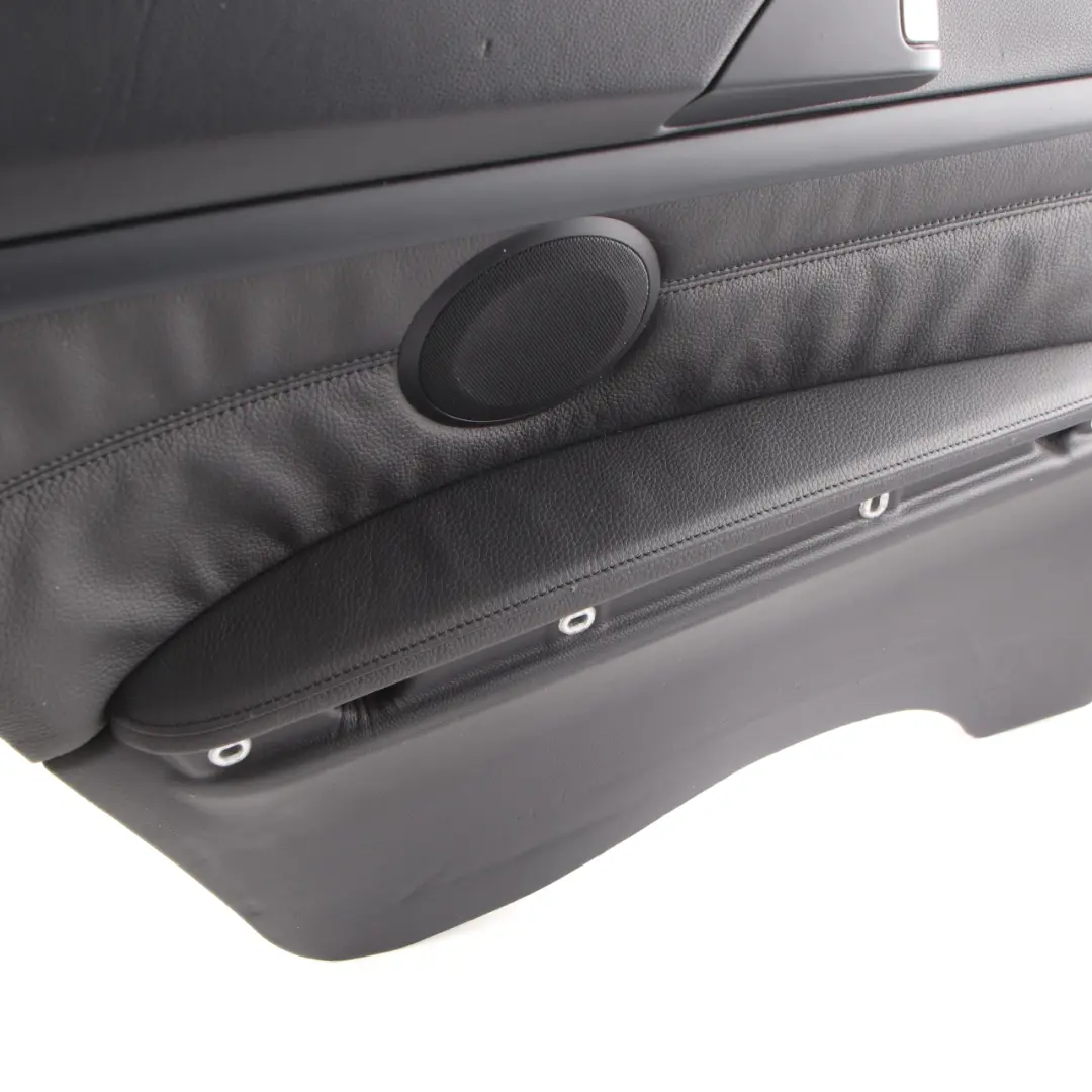 Left N/S Lateral Trim Panel Lining Black Leather to BMW E92 Coupe Rear with Part number 7218819 BMW E92 Coupe Rear Left N/S Lateral Trim Panel Lining Black Leather - SKU 7218819-1 - Part number 7218819