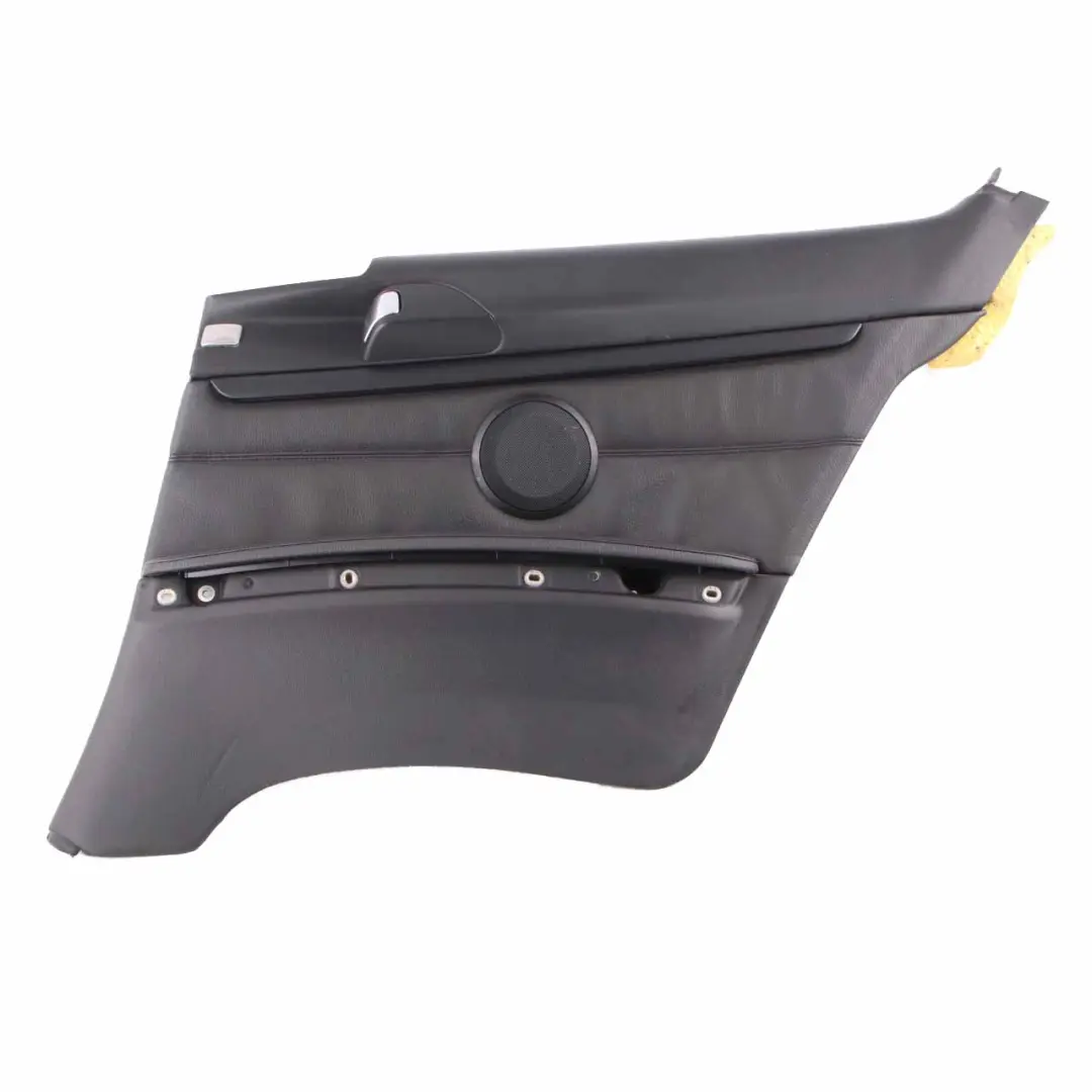 Right O/S Lateral Trim Panel Lining Black Leather Dakota to BMW E92 Rear with Part number 7218820 BMW E92 Rear Right O/S Lateral Trim Panel Lining Black Leather Dakota - SKU 7218820-1 - Part number 7218820