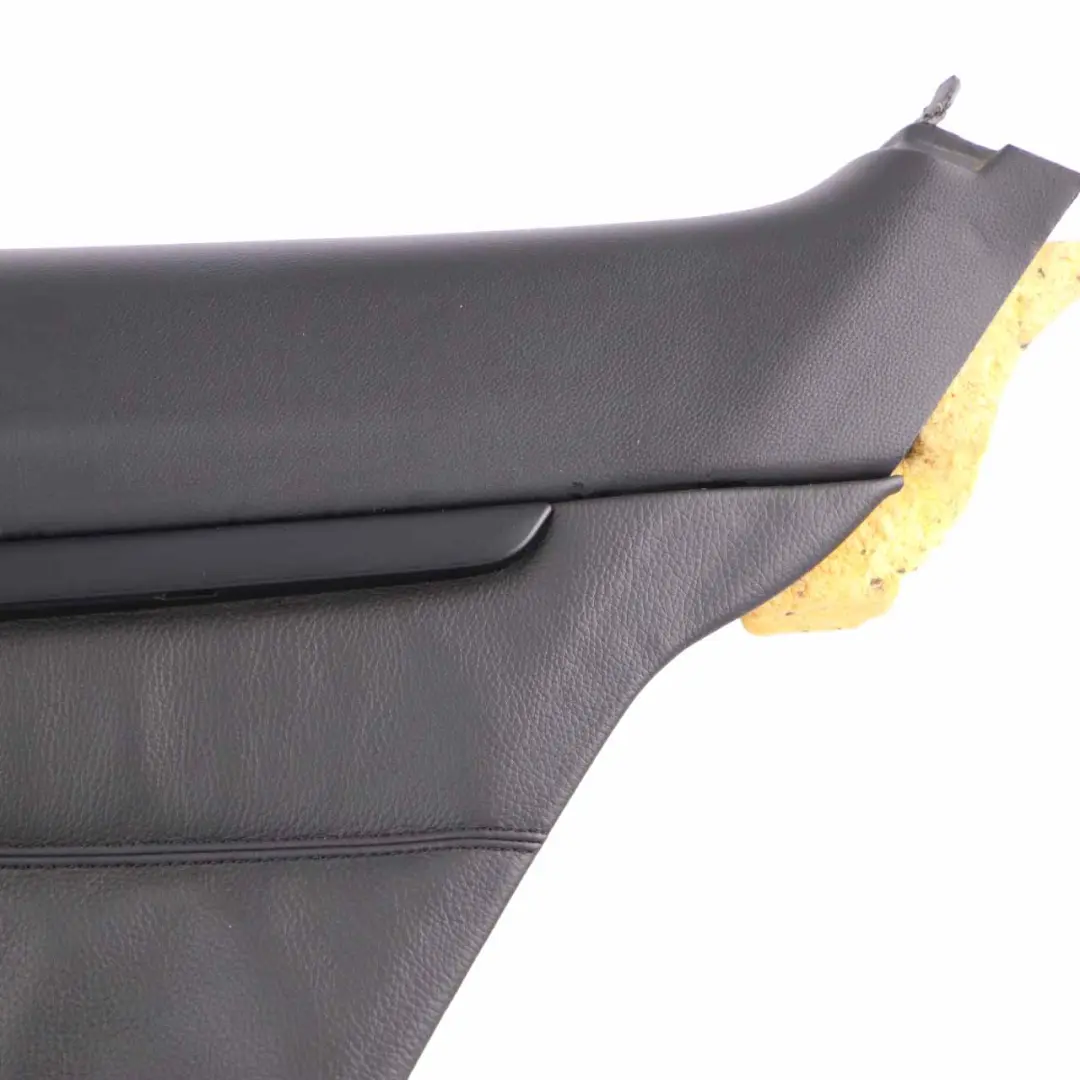 BMW E92 Rear Right O/S Lateral Trim Panel Lining Black Leather Dakota - SKU 7218820-1 - Part number 7218820