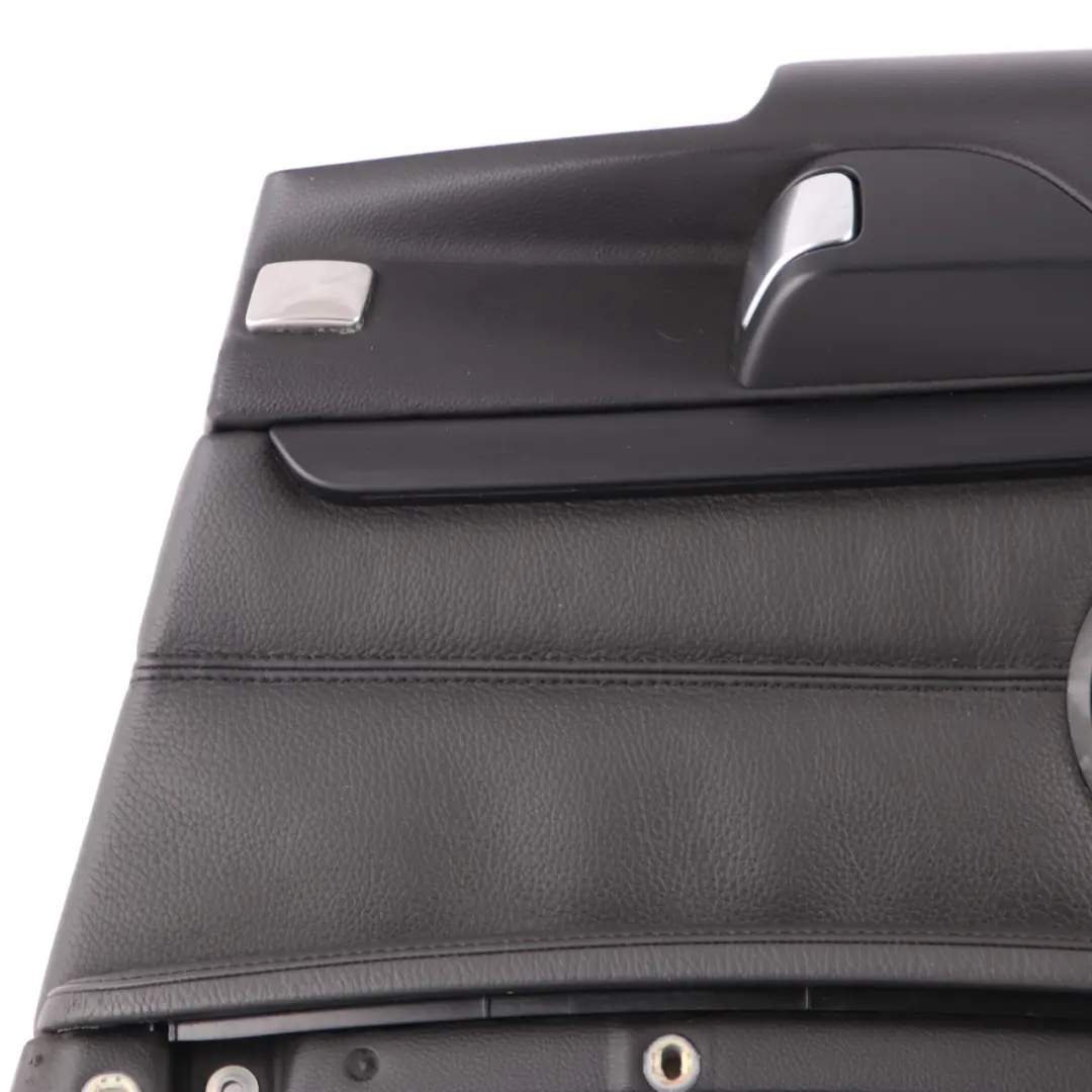 Right O/S Lateral Trim Panel Lining Black Leather Dakota to BMW E92 Rear with Part number 7218820 BMW E92 Rear Right O/S Lateral Trim Panel Lining Black Leather Dakota - SKU 7218820-1 - Part number 7218820