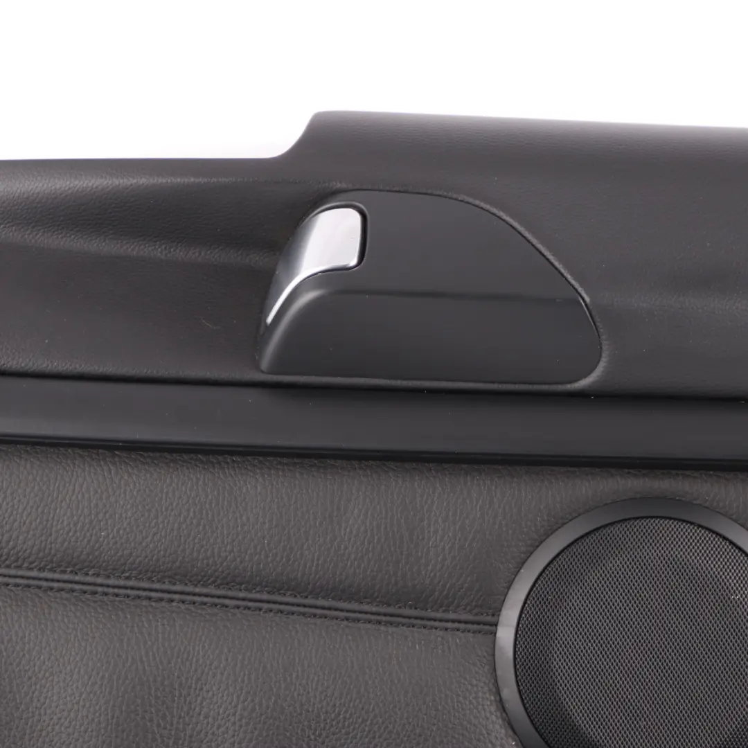 Right O/S Lateral Trim Panel Lining Black Leather Dakota to BMW E92 Rear with Part number 7218820 BMW E92 Rear Right O/S Lateral Trim Panel Lining Black Leather Dakota - SKU 7218820-1 - Part number 7218820