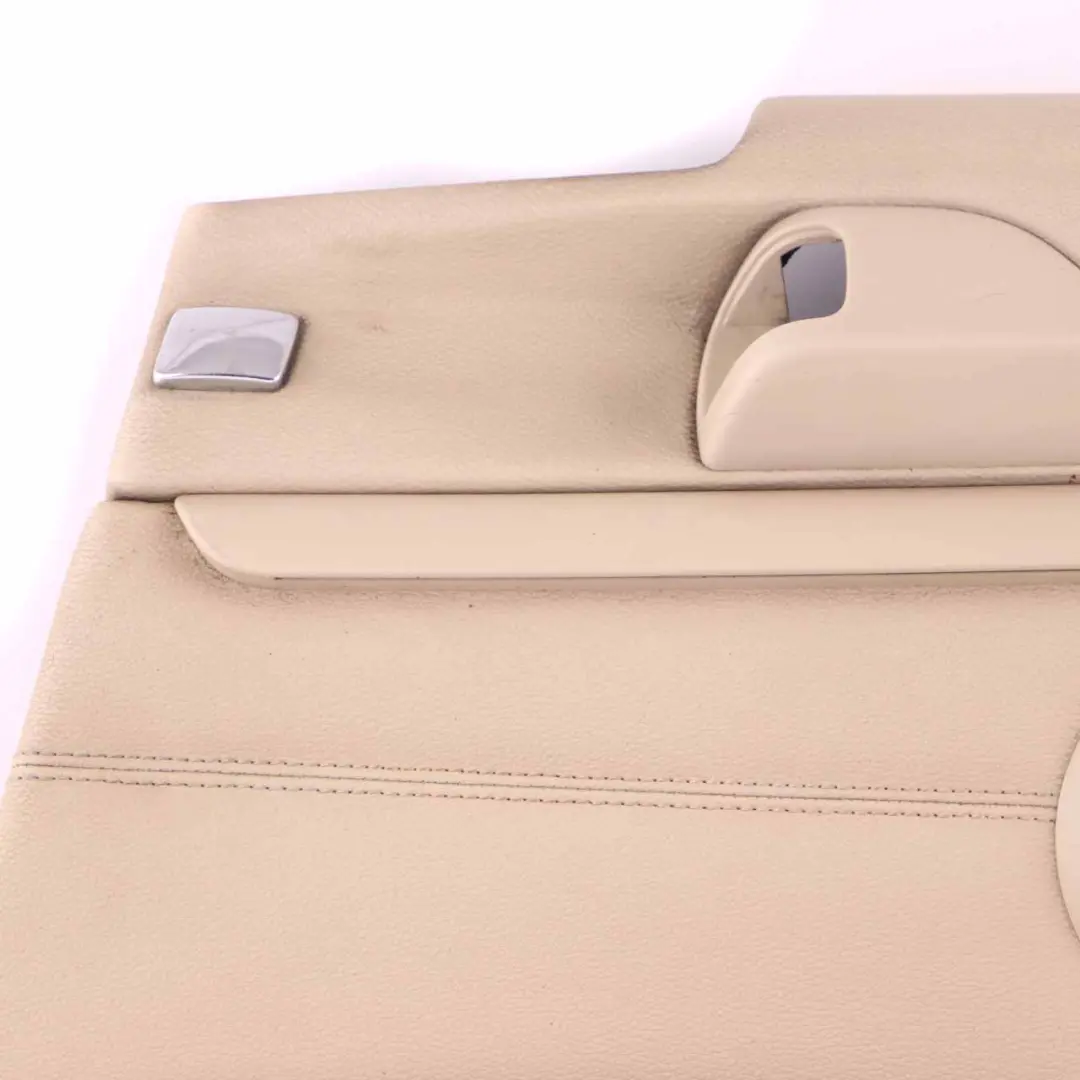 Lateral Trim Panel Rear Right O/S Lining Cream Beige Leather to BMW E92 with Part number 7218824 BMW E92 Lateral Trim Panel Rear Right O/S Lining Cream Beige Leather - SKU 7218824-1 - Part number 7218824