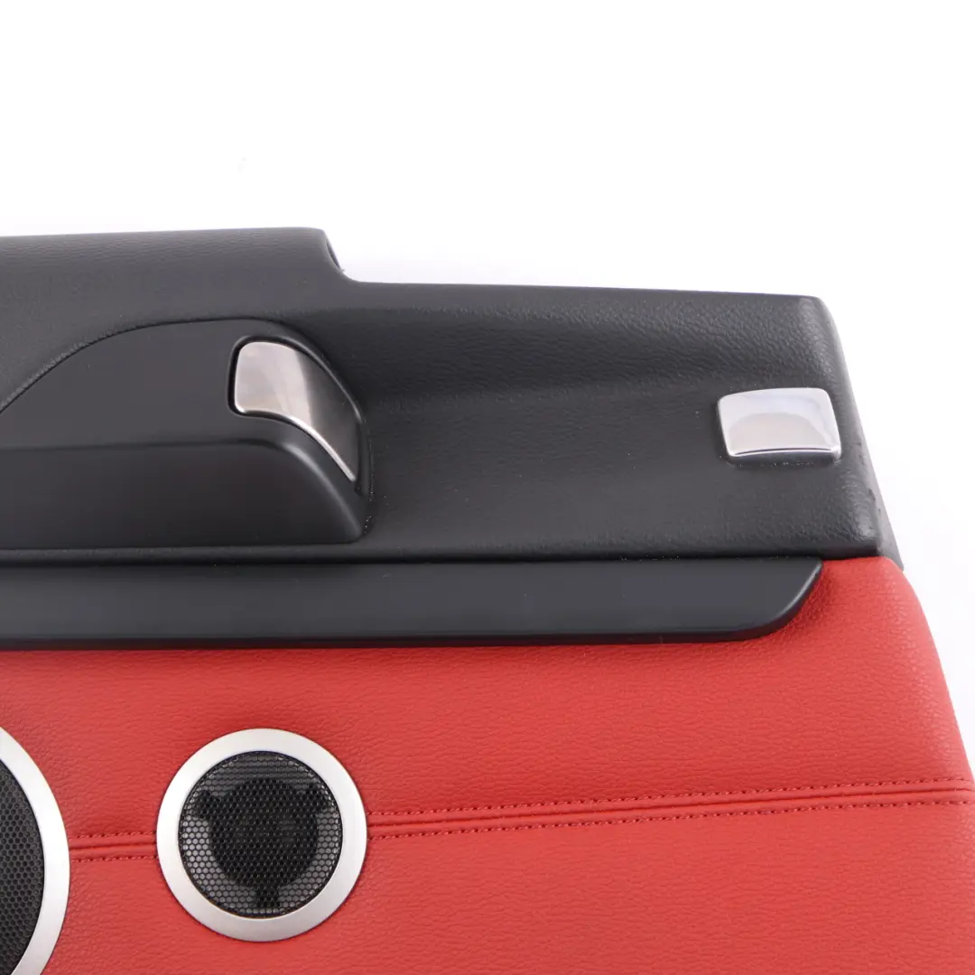 BMW E92 Lateral Trim Panel Rear Left N/S Side Cover Lining Red Leather - SKU 7218825-1 - Part number 7218825