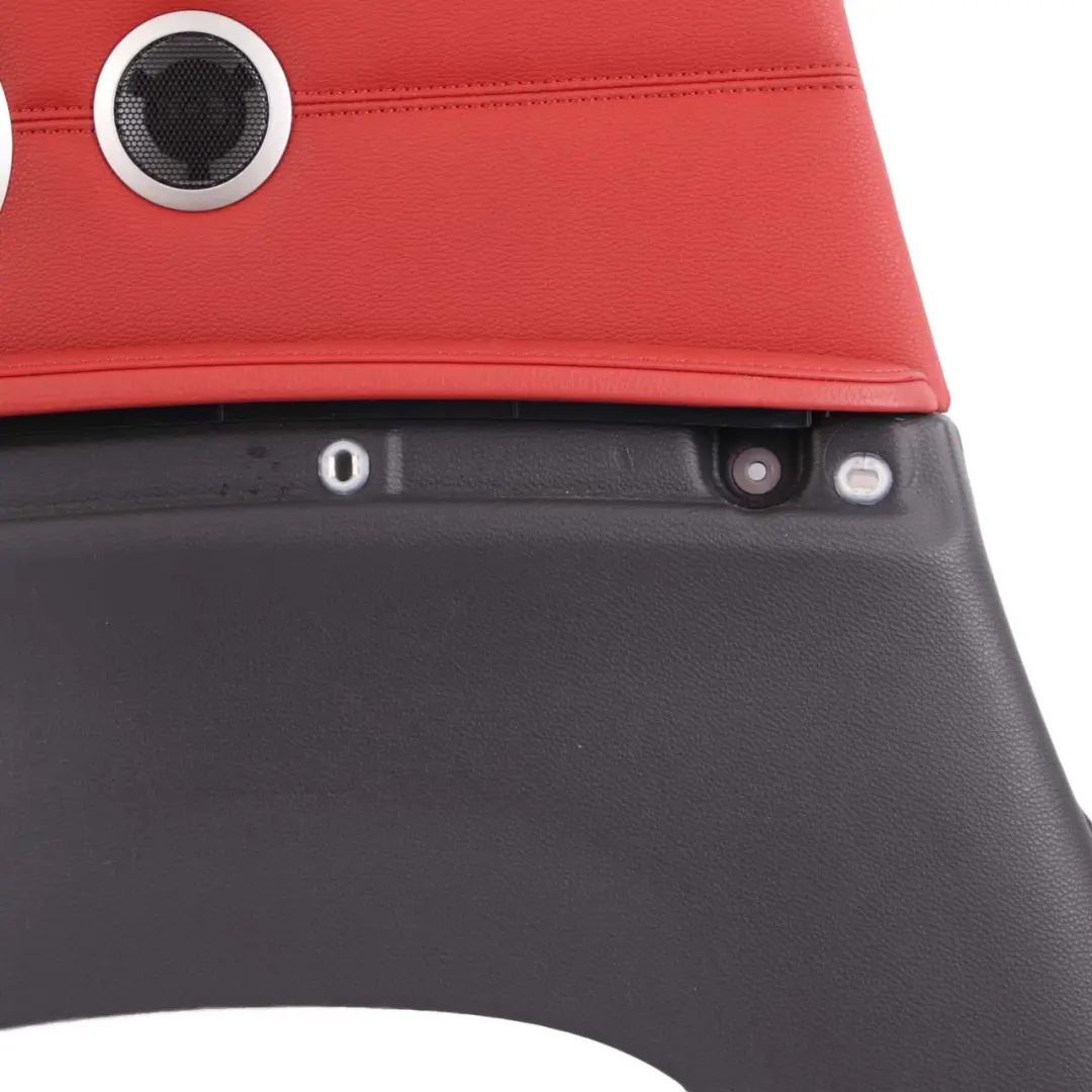 BMW E92 Lateral Trim Panel Rear Left N/S Side Cover Lining Red Leather - SKU 7218825-1 - Part number 7218825
