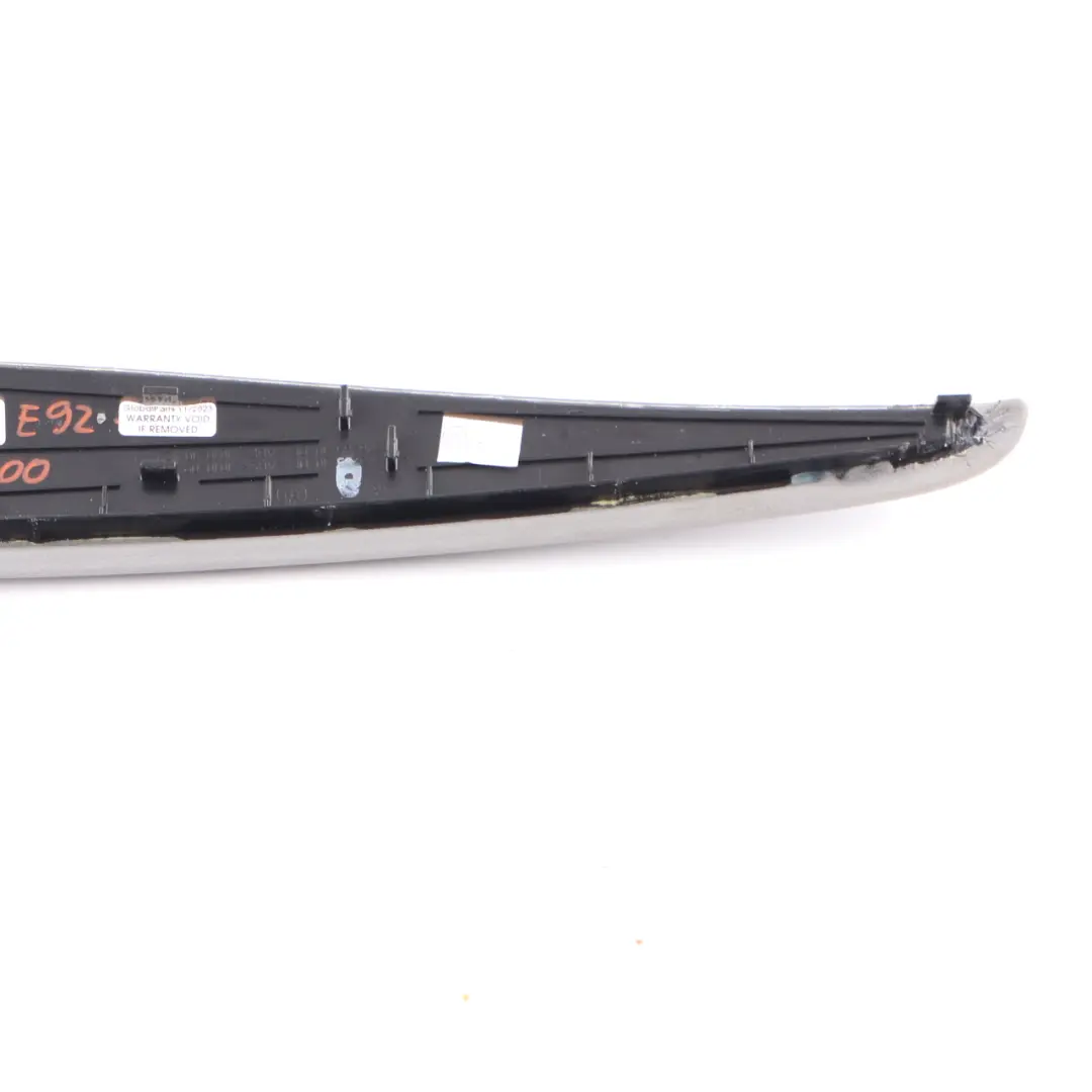 BMW E92 E93 Armlehne Türverkleidung Hinten Rechts Leder Dakota Grau - SKU 7218858 - Teilenummer 7218858