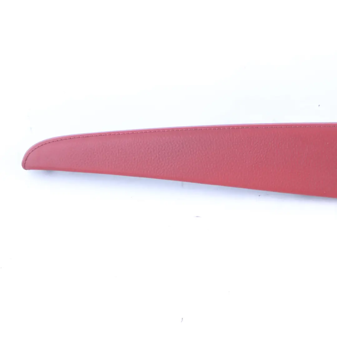Rear Armrest BMW E92 E93 Upper Section Left N/S Panel Leather Dakota Korallrot - SKU 7218861 - Part number 7218861